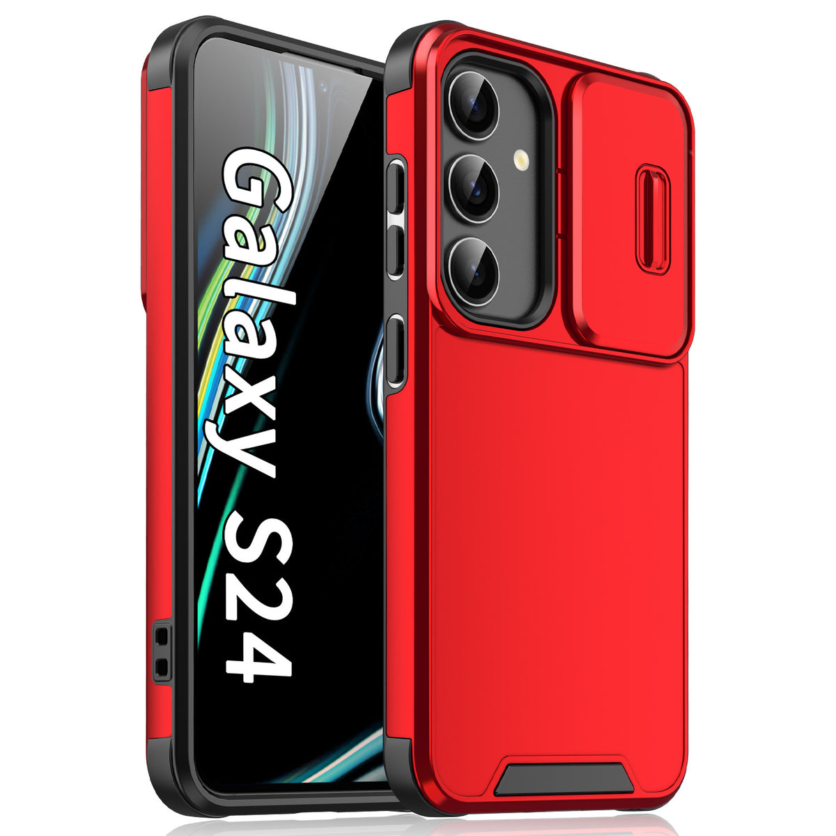 Samsung Galaxy S26–S20 & A Series Sliding Camera Cover Case